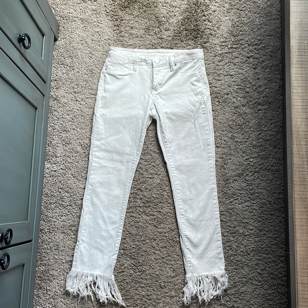 Blank NYC white capris- size 25